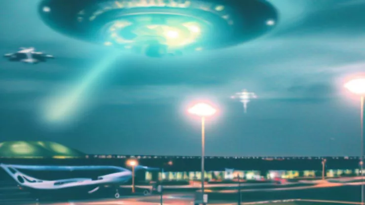 Chicago O'Hare Airport UFO Sighting