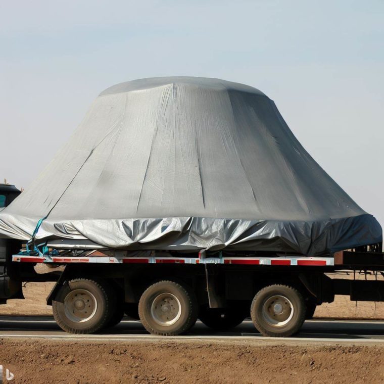 UFO Being Transported